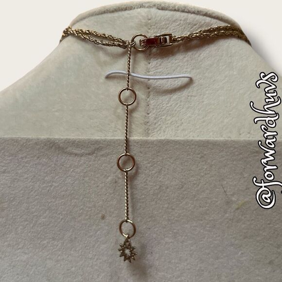 Bundle Sale 3 for $15 | Marchesa Nested Rhinestone Pendant Necklace - Picture 7 of 9